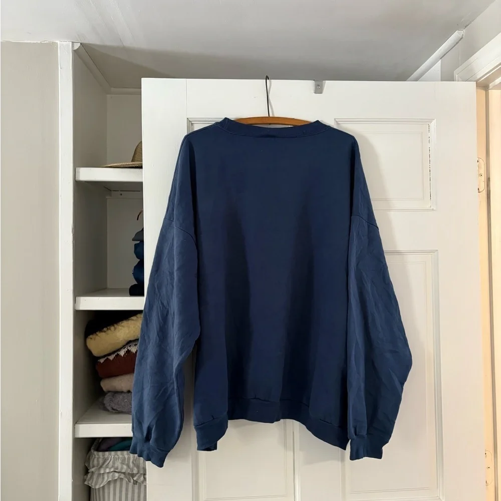 Vintage Tennessee Titans Navy Blue Sweater